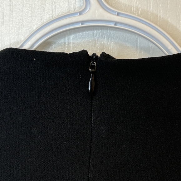 Needle & Thread Floral Embellished Beaded Long Sleeve Black Dress | 2 - Picture 12 of 14